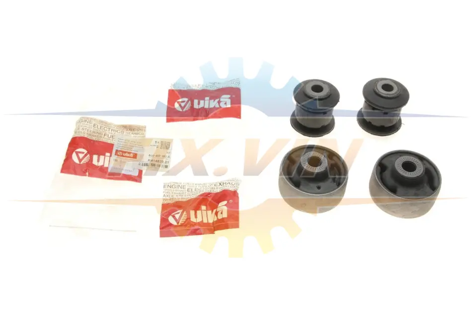Комплект сайлентблоків важеля (переднього) VW Golf VII 1.2-2.0TDI 12- (к-кт 4шт) Vika K41483901 (фото 1)