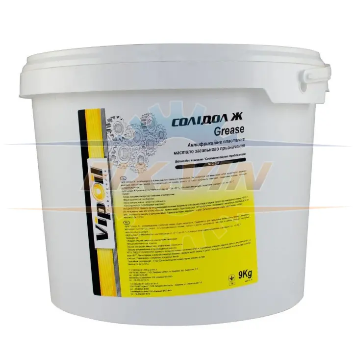 VipOil Солідол Ж, 9 kg VIPOIL 0162872 (фото 1)