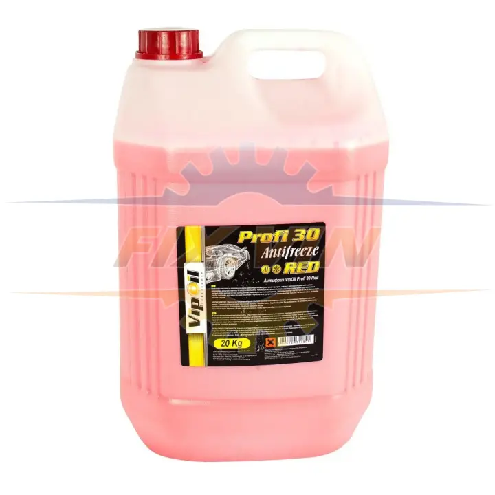 Антифриз VipOil Profi 30 Red (червоний) 20кг VIPOIL 701250 (фото 1)
