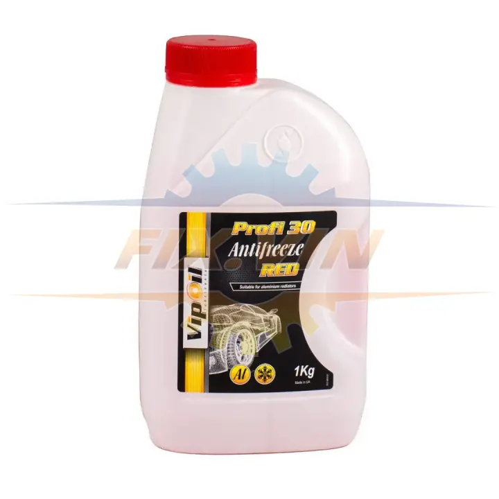 Антифриз VipOil Profi 30 Red (червоний) 1кг х8 VIPOIL 701389 (фото 1)