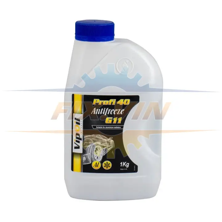 Антифриз VipOil G11 Profi 40 (синій), 1кг х8 VIPOIL 701398 (фото 1)