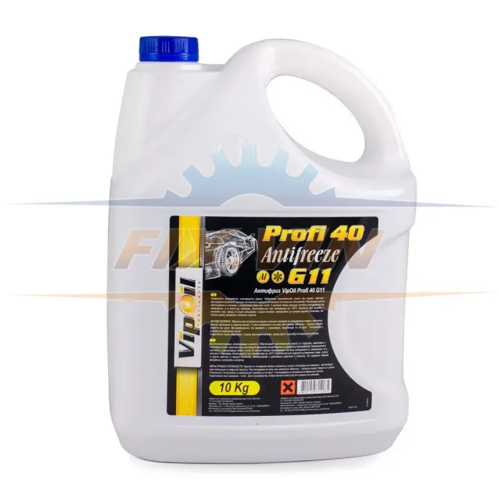 Антифриз VipOil G11 Profi 40 (синій), 10кг х2 VIPOIL 701400 (фото 1)