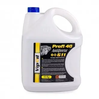 Антифриз VipOil G11 Profi 40 (синій), 10кг х2 VIPOIL 701400