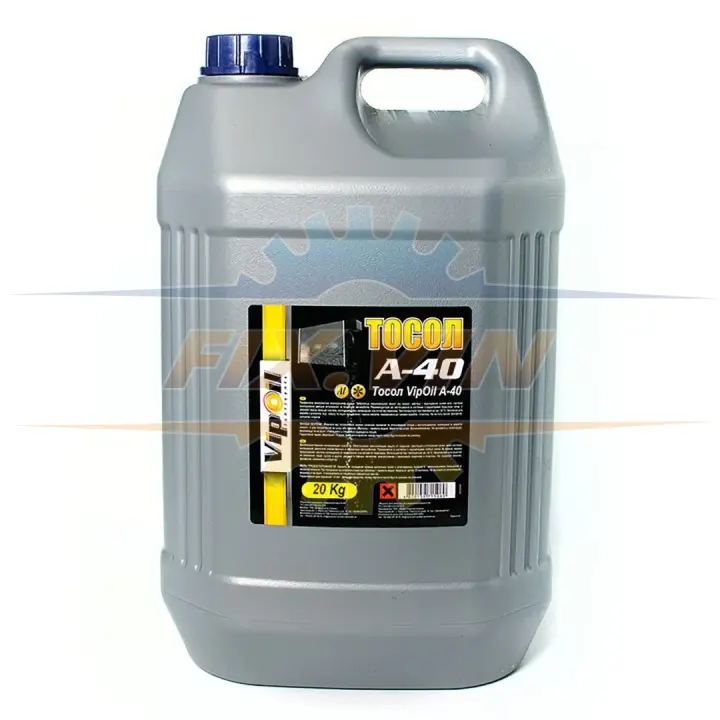 Тосол VipOil А-40 20кг VIPOIL 701539 (фото 1)