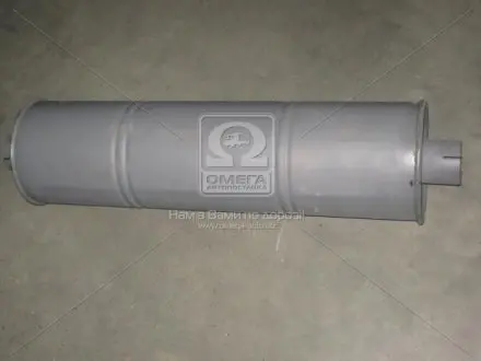 Глушник ГАЗ 3302 закатний (горловина центр D=63 мм) Вироока г.Львов 33078-1201010