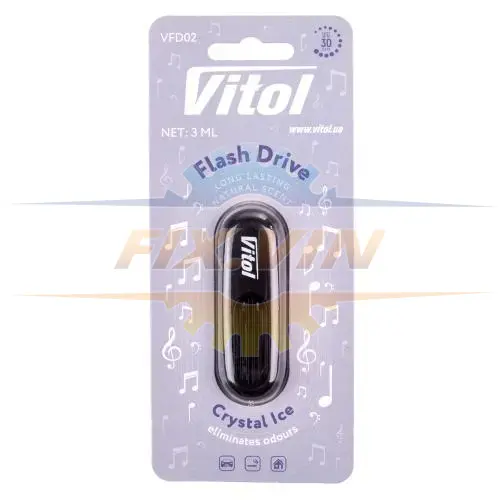 Освіжувач повітря Vitol Flash Drive Crystal Ice VITOL VFD02 (фото 1)