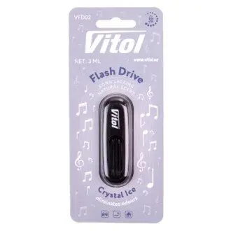 Освіжувач повітря Vitol Flash Drive Crystal Ice VITOL VFD02