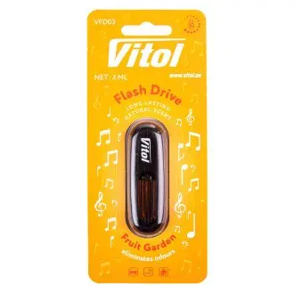 Освіжувач повітря Vitol Flash Drive Fruit Garden VITOL VFD03