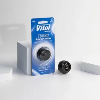 Освіжувач повітря Vitol Turbo Crystal Ice VITOL VT02