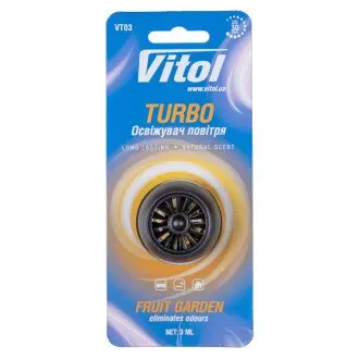 Освіжувач повітря Vitol Turbo Fruit Garden VITOL VT03