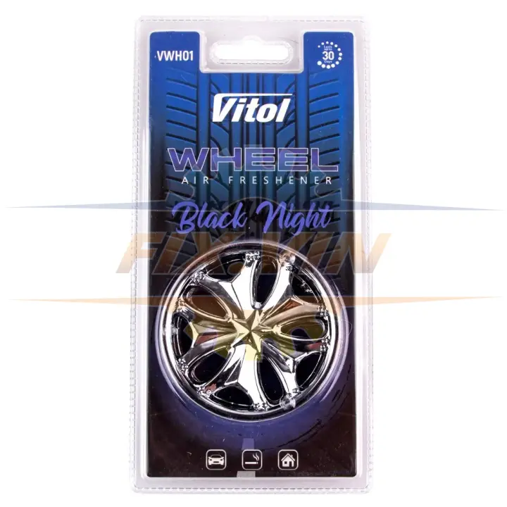 Освіжувач повітря Vitol Wheel Black Night VITOL VWH01 (фото 1)