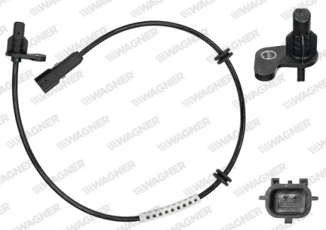 Датчик ABS задн. CAPTUR I/CLIO IV 12- Пр. WAGNER ABS00025