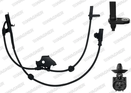 Wagner Датчик, кількість обертів колеса WAGNER ABS00139