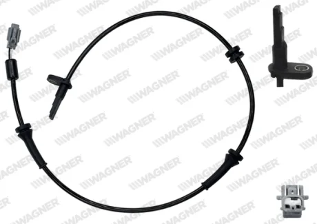 NISSAN датчик ABS передн. Qashqai 06- WAGNER ABS00199