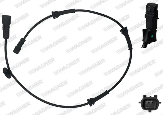 Датчик ABS Renault MEGANE II,SCENIC II,GRAND SCENIC II, 02- перед Л/Пр WAGNER ABS00207 (фото 1)