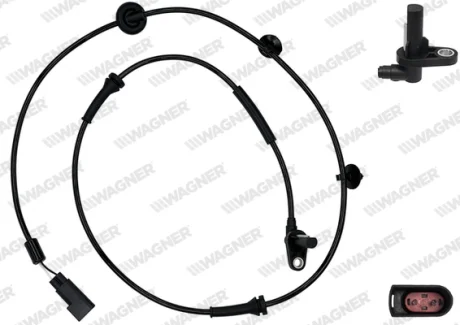 Датчик ABS перед. Transit V347 06- WAGNER ABS00271