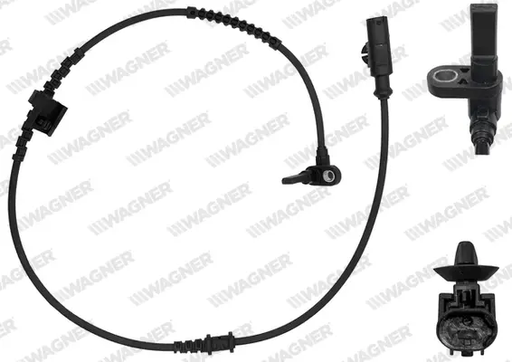 OPEL Датчик ABS MERIVA B VAN 1.3, 1.4, 1.6, 1.7 13- WAGNER ABS00302 (фото 1)