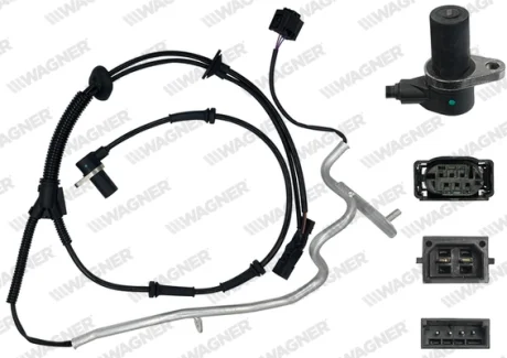VW Датчик ABS PASSAT B5 1.9 TDI 97-00, PASSAT B5.5 2.0 00-05 WAGNER ABS00307