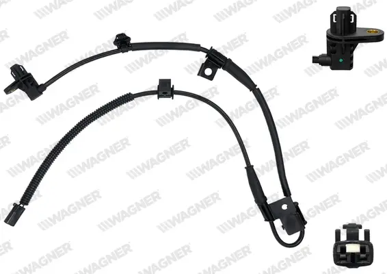 Wagner Датчик, кількість обертів колеса WAGNER ABS00398 (фото 1)