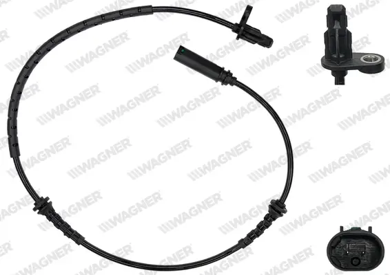 BMW Датчик ABS передн. X3 (G01, F97), X4 (G02, F98), iX3 (G08) Electric WAGNER ABS00416 (фото 1)