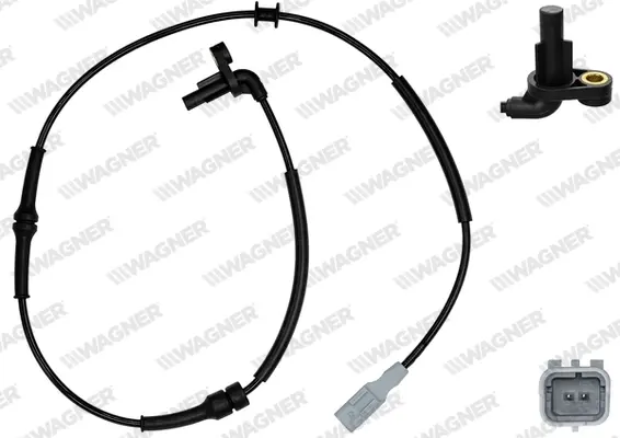 CITROEN датчик ABS передн. XSARA PICASSO 2.0 03- WAGNER ABS00517 (фото 1)