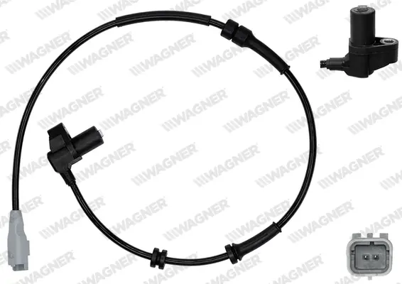CITROEN Датчик ABS передн. JUMPY I 2.0 95-, JUMPY II 2.0 07-, FIAT, PEUGEOT WAGNER ABS00586 (фото 1)