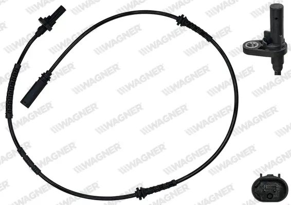Датчик ABS перед. BMW 5 (F10/F07/F11) 10-17 WAGNER ABS00626 (фото 1)