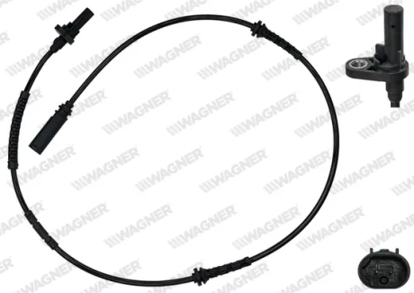 Датчик ABS перед. BMW 5 (F10/F07/F11) 10-17 WAGNER ABS00626