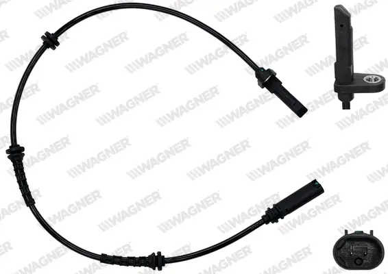 Датчик ABS задн. BMW 5 (F10/F07/F11) 10-17 WAGNER ABS00627 (фото 1)