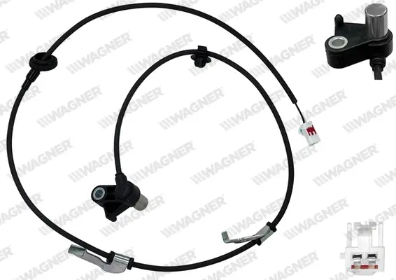 Датчик ABS задн. MAZDA 6 05-08 Л WAGNER ABS00696 (фото 1)