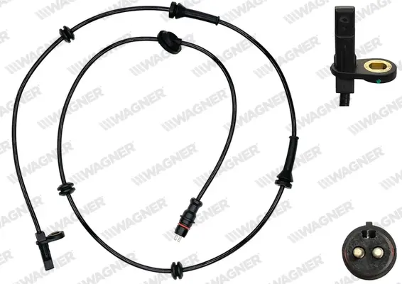 FIAT датчик ABS передн. лів. Doblo 03- WAGNER ABS00699 (фото 1)