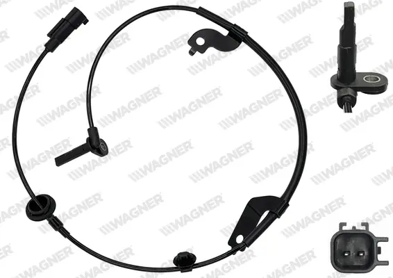 Датчик ABS пер. Л. ASX/Outlander/Lancer/Shogun/Pajero/Montero 06- WAGNER ABS00717 (фото 1)