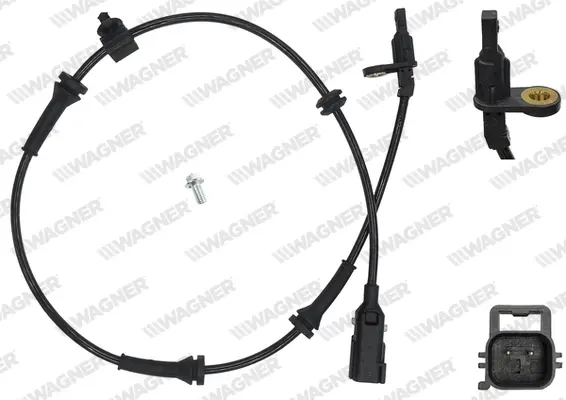 LAND ROVER датчик ABS задн. FREELANDER 2 06- WAGNER ABS00725 (фото 1)