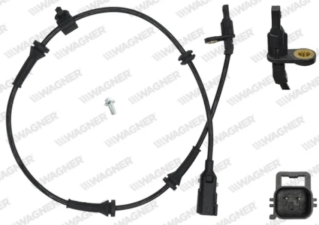 LAND ROVER датчик ABS задн. FREELANDER 2 06- WAGNER ABS00725