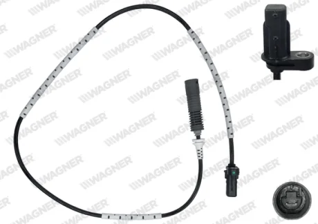 Датчик ABS задн. BMW 1 (E87)/3 (E90/E92) 04-13 WAGNER ABS00748