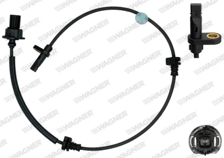 HONDA датчик ABS передн. лівий HR-V 1.5, 1.6 15- WAGNER ABS00845