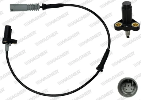 Датчик ABS пер. E39 95-04 WAGNER ABS00885