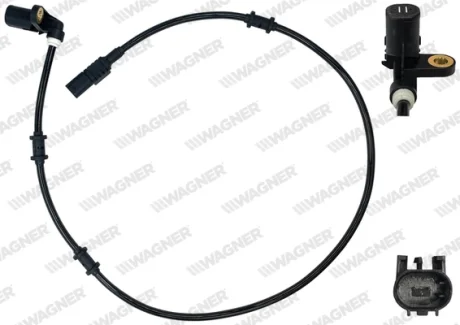 DB датчик ABS передн. прав. ML W163 98- WAGNER ABS00894
