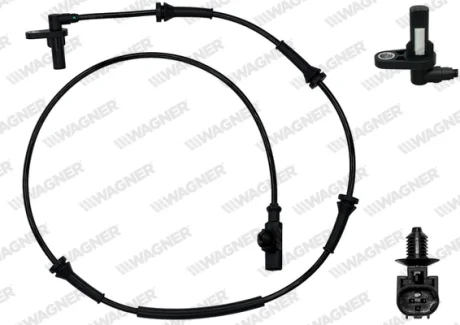 LAND ROVER датчик ABS задн. Range Rover Sport 05-, Discovery 04- WAGNER ABS00897