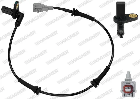 Датчик ABS NISSAN X-TRAIL 01-13 зад Пр WAGNER ABS00920 (фото 1)