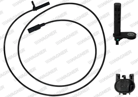 Датчик ABS задній MB Sprinter/VW Crafter 06- Пр. WAGNER ABS00979