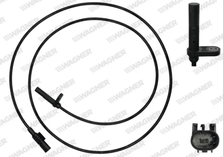 Датчик ABS SPRINTER (906)/CRAFTER 1.8-3.5 06- задній Л. спарка WAGNER ABS00981