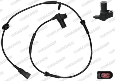 Датчик ABS Ford TRANSIT 2.0DI/2.3 16V/2.4TDCi 00-06 перед Л/Пр WAGNER ABS00994
