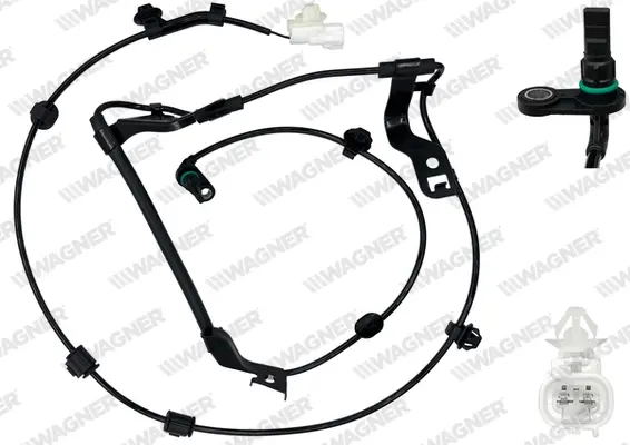 TOYOTA Датчик ABS передн. лів. FORTUNER 15-, HILUX VIII 15- WAGNER ABS00999 (фото 1)