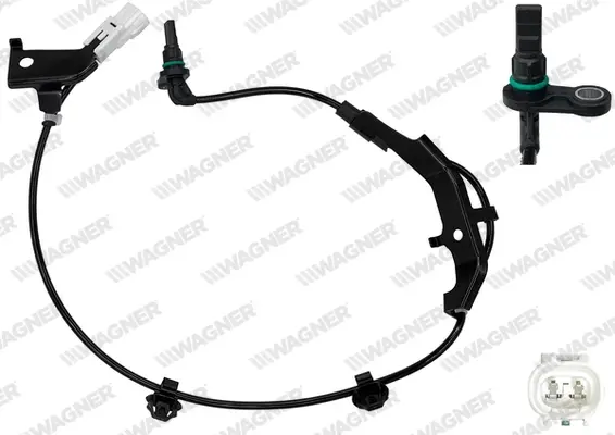 TOYOTA Датчик ABS задн. лів. FORTUNER 15-, HILUX VIII 15- WAGNER ABS01001 (фото 1)