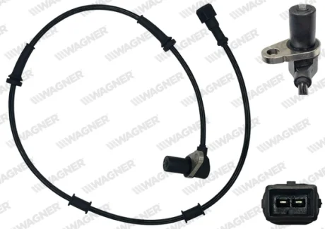 VOLVO датчик ABS передн. прав. S40, MITSUBISHI Carisma WAGNER ABS01048
