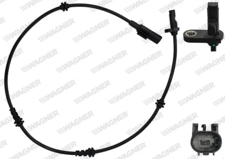 DB датчик ABS передн. W211 4-matic 03- WAGNER ABS01065