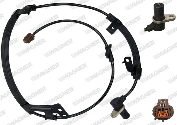 Wagner Датчик, кількість обертів колеса WAGNER ABS01095 (фото 1)