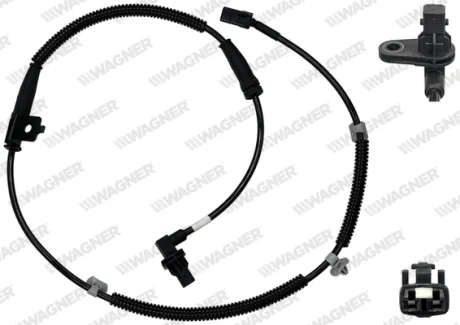Датчик ABS HYUNDAI SANTA FE II 06- перед. Л WAGNER ABS01122