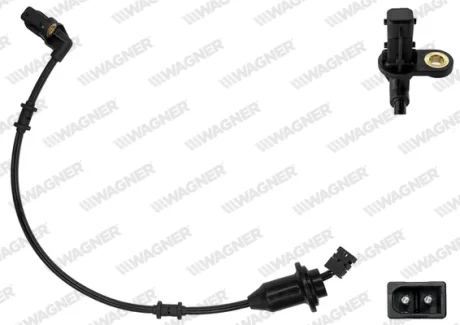 DB Датчик ABS задн. лівий SLK (R170) 96- WAGNER ABS01173